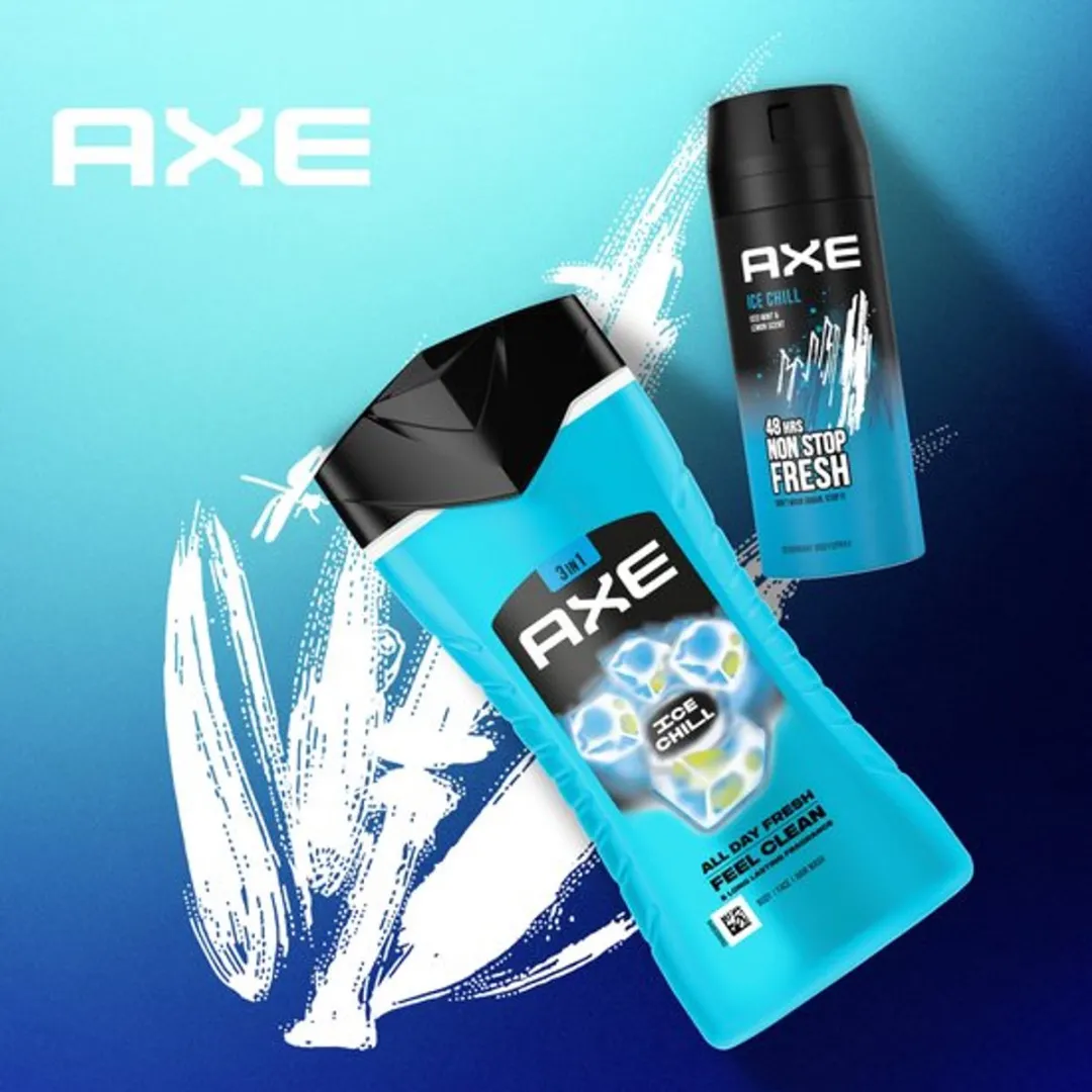 Axe Douchegel Ice Chill 500ml - 2x250ml