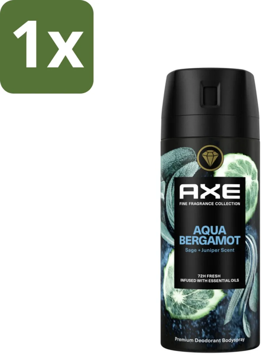 Axe Aqua Bergamot Deodorant Bodyspray 150ml