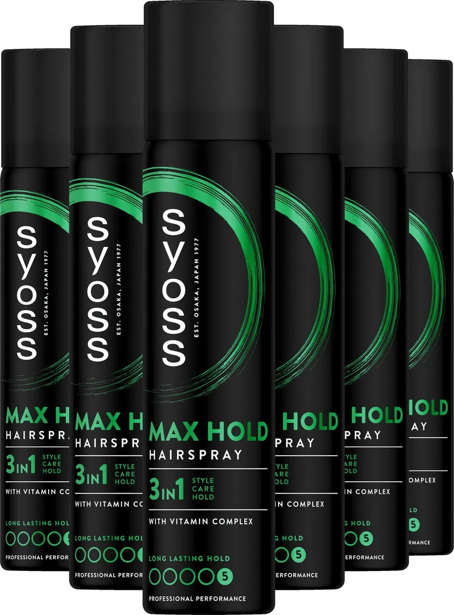 SYOSS Max Hold Haarspray 1800ml