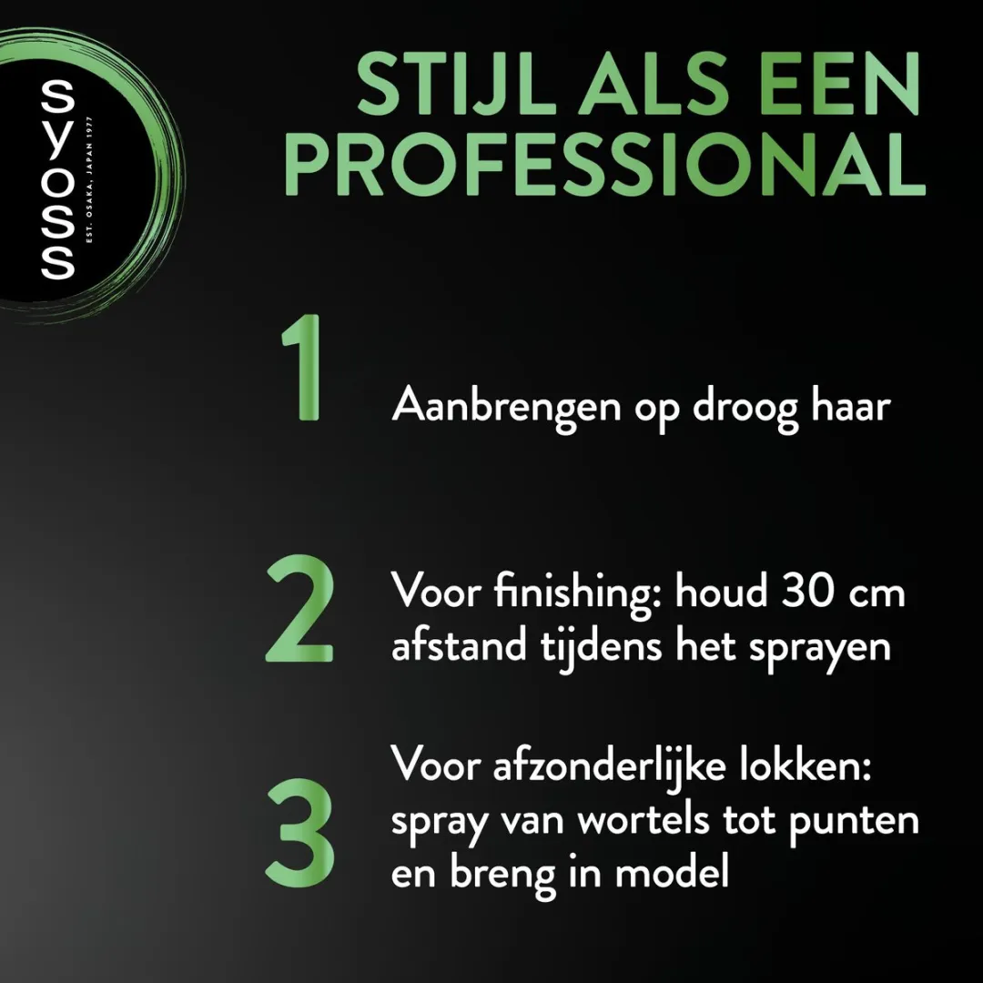 SYOSS Max Hold Haarspray 1800ml - 6x300ml