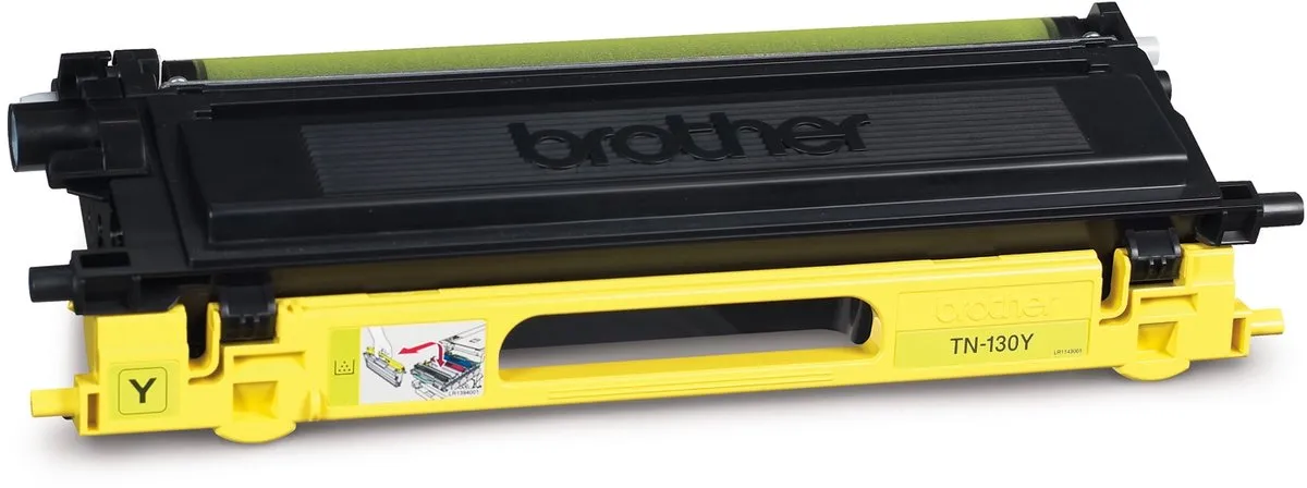 Brother TN-130Y Tonercartridge Geel