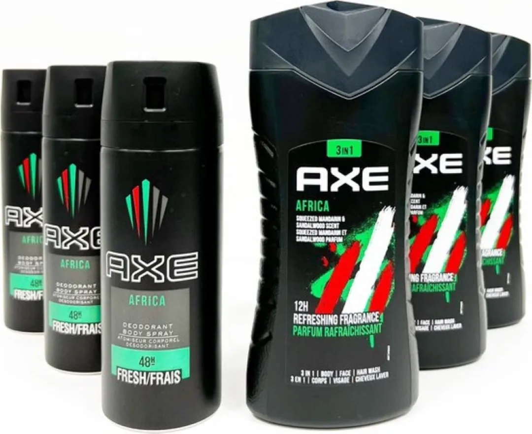 Axe Africa Douchegel & Deo Spray