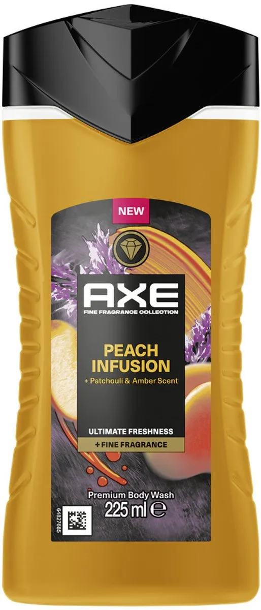 Axe Peach Infusion Douchegel 225ml - 5 Stuks