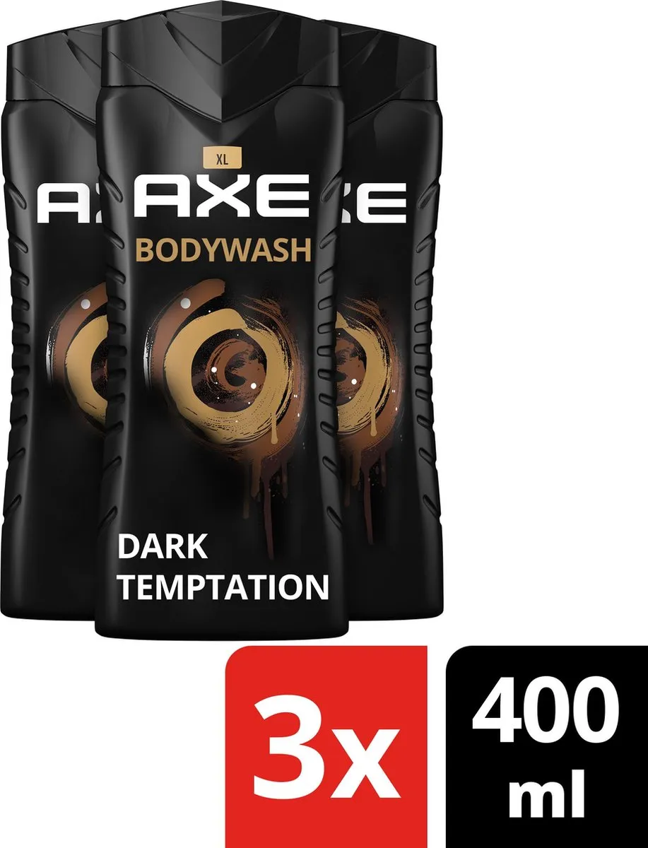 Axe Dark Temptation Douchgel - 3x400ml