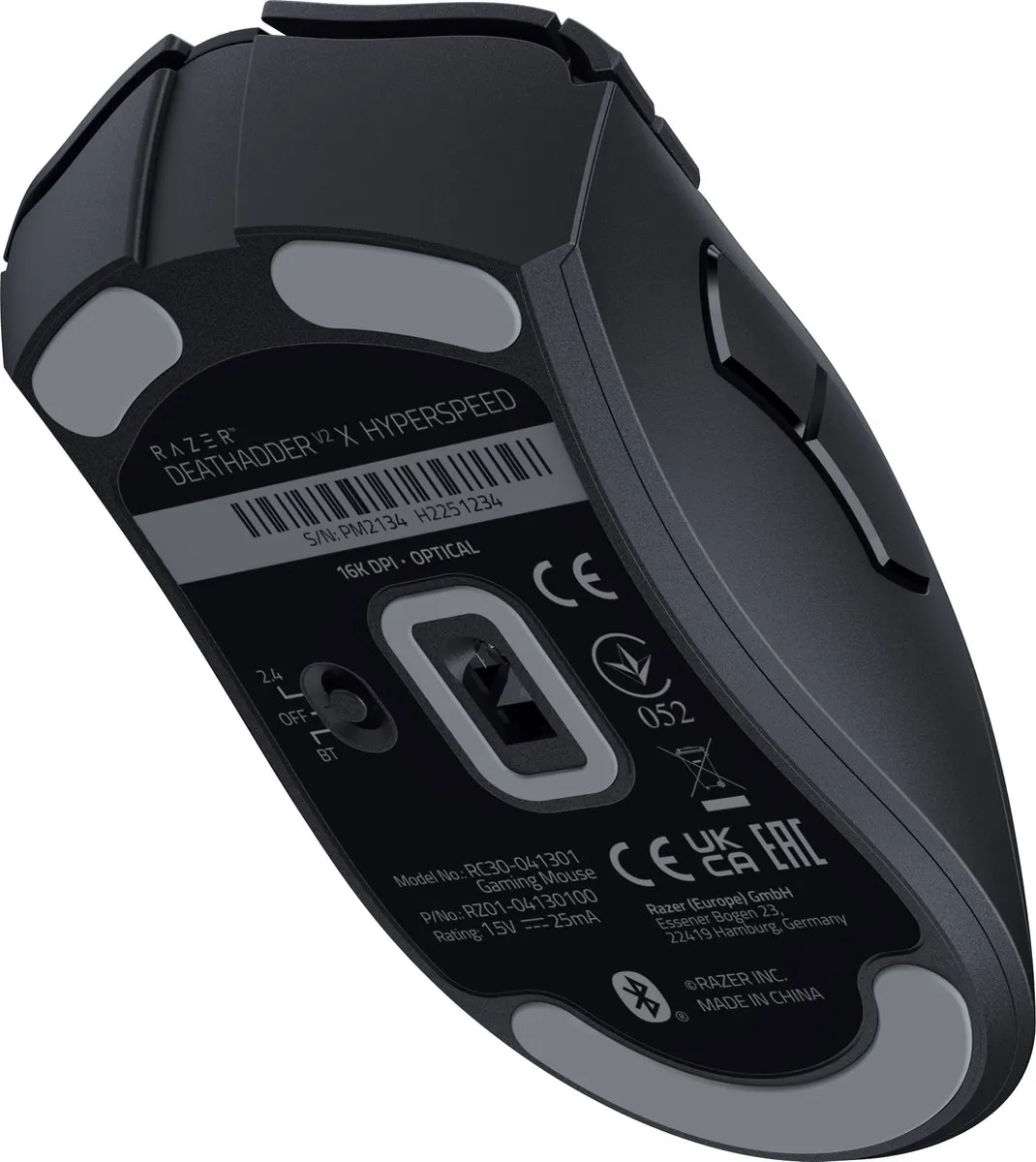 Razer DeathAdder V2 X HyperSpeed Gaming Muis - Zwart - afbeelding 6 van 6