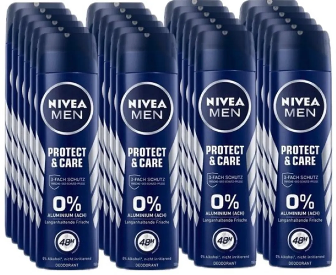 NIVEA Men Deo Spray Protect & Care 0%