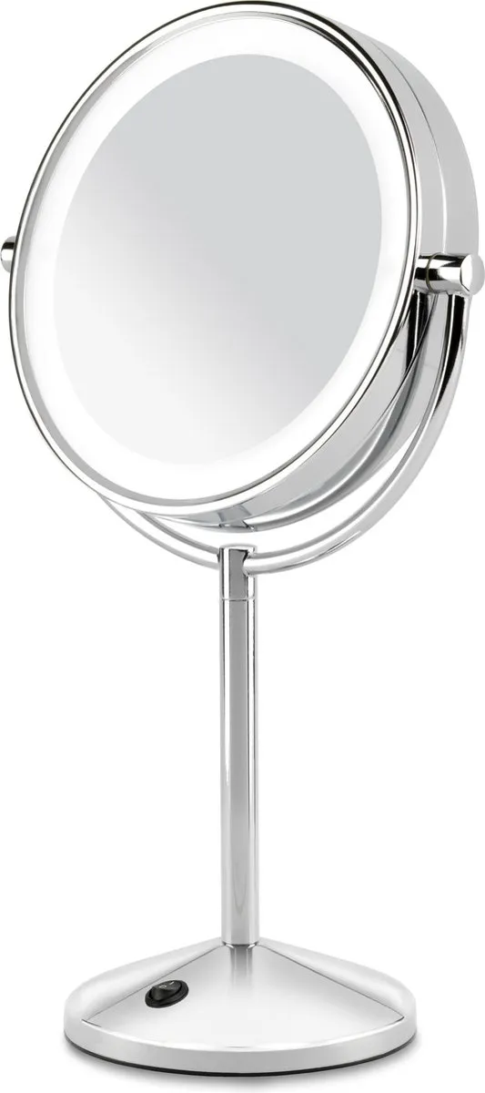 Babyliss Verlichte Make-Up Spiegel 9436E - 10cm - Chroom/Zilver