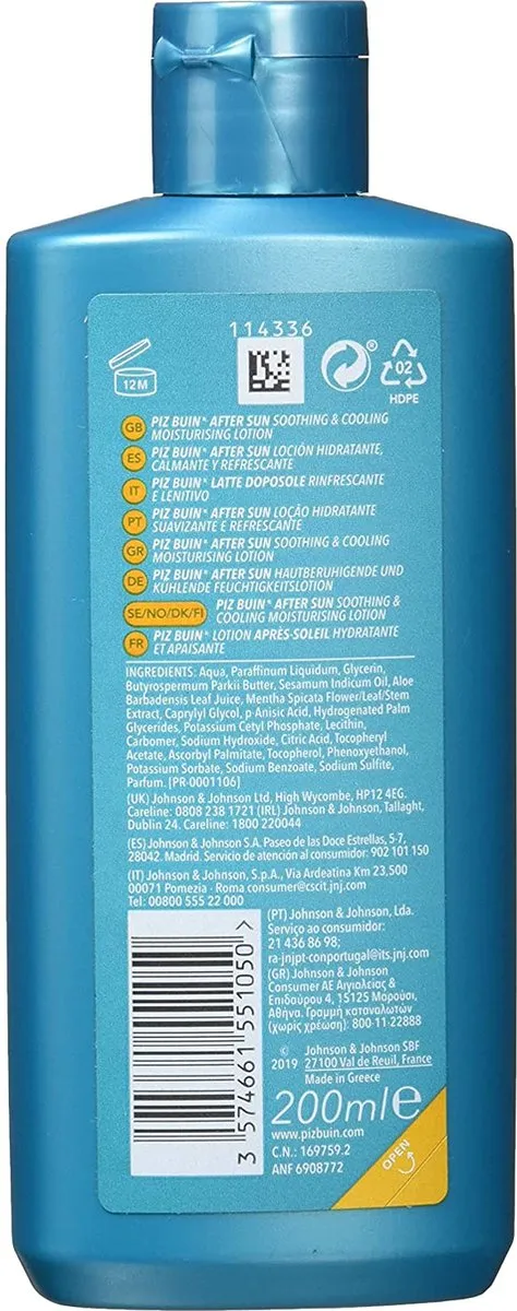 Piz Buin Aftersun Lotion 200ml