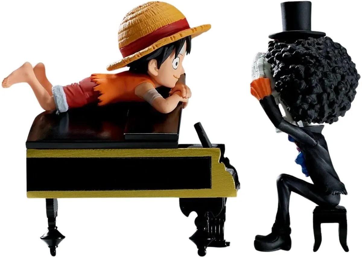 Bandai One Piece WCF Log Stories Monkey D. Luffy & Brook