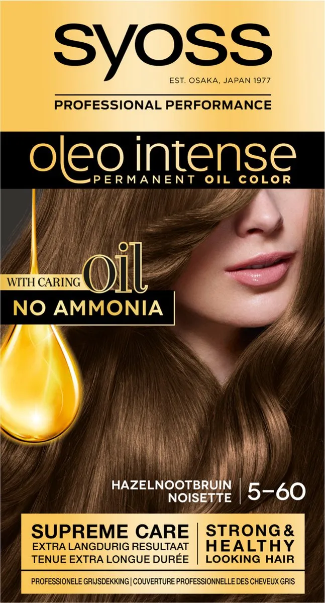 SYOSS Color Oleo Intense 5-60 Hazelnoot Praline Haarverf