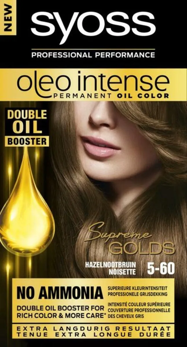 SYOSS Color Oleo Intense 5-60 Hazelnoot Praline Haarverf