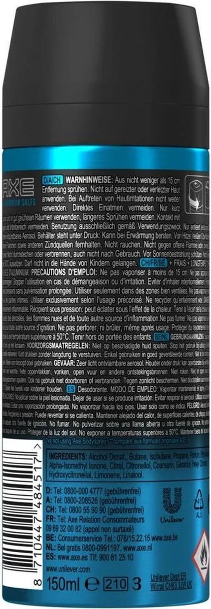 Axe You Refreshed Deo Spray 150ml