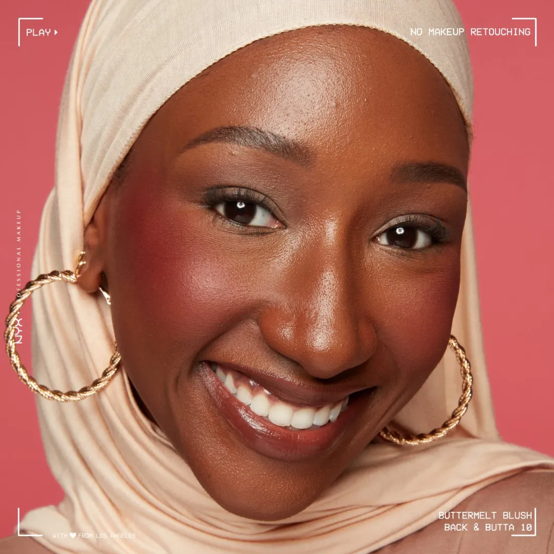 NYX Professional Makeup Buttermelt Blush Back And Butta - 5g - afbeelding 6 van 6