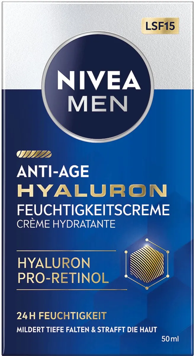 NIVEA Men Anti-Age Hyaluron Dagcrème 50ml