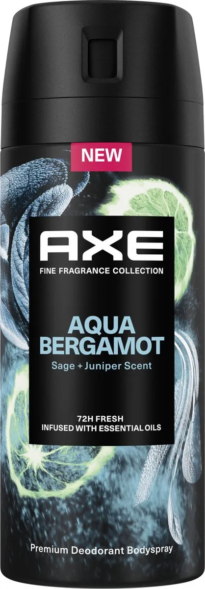 Axe Fine Fragrance Aqua Bergamot Bodyspray 150ml