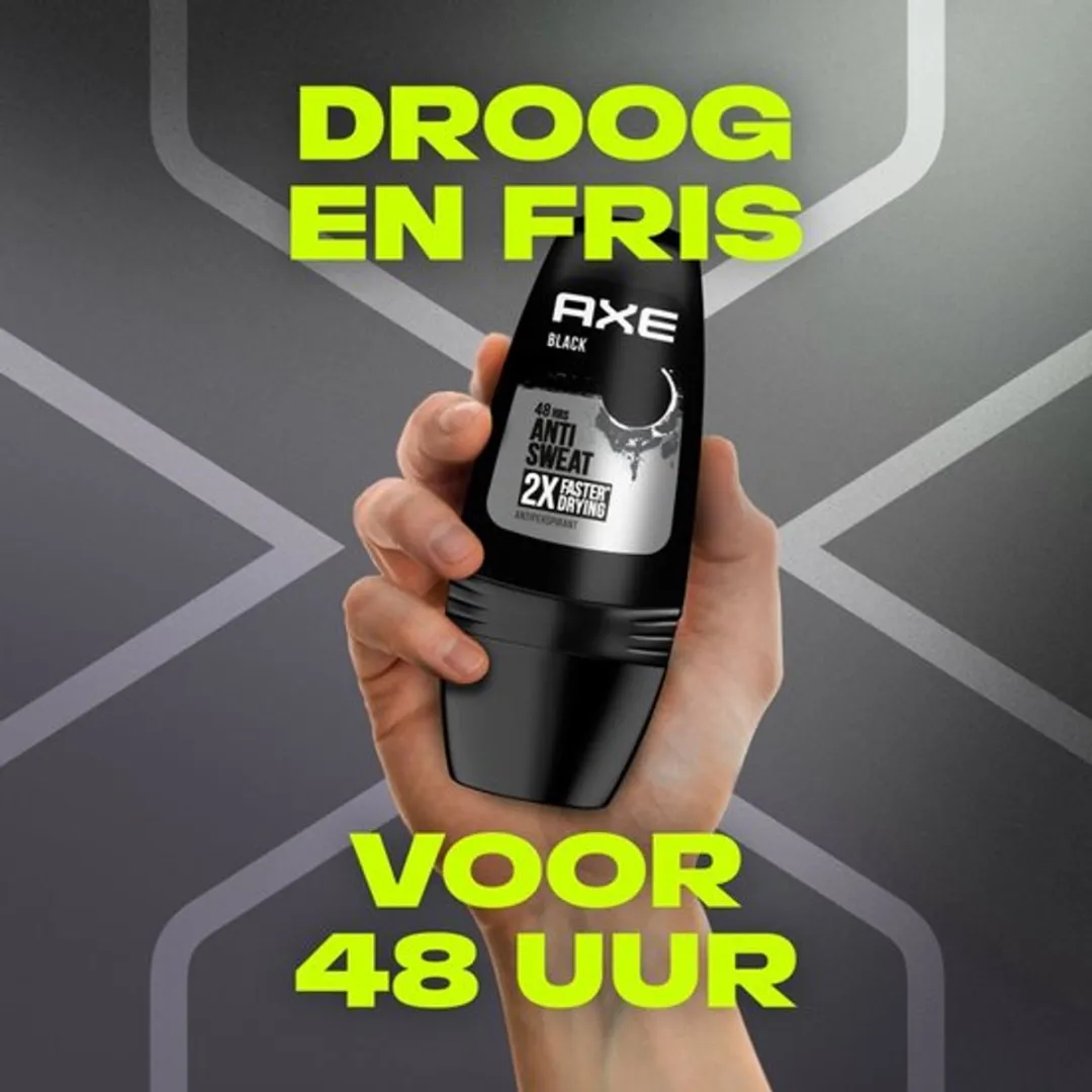 Axe Deo Roller Black 100ml (2x50ml)