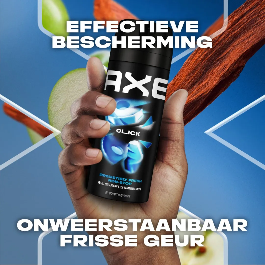 Axe Click Bodyspray - 6x150ml