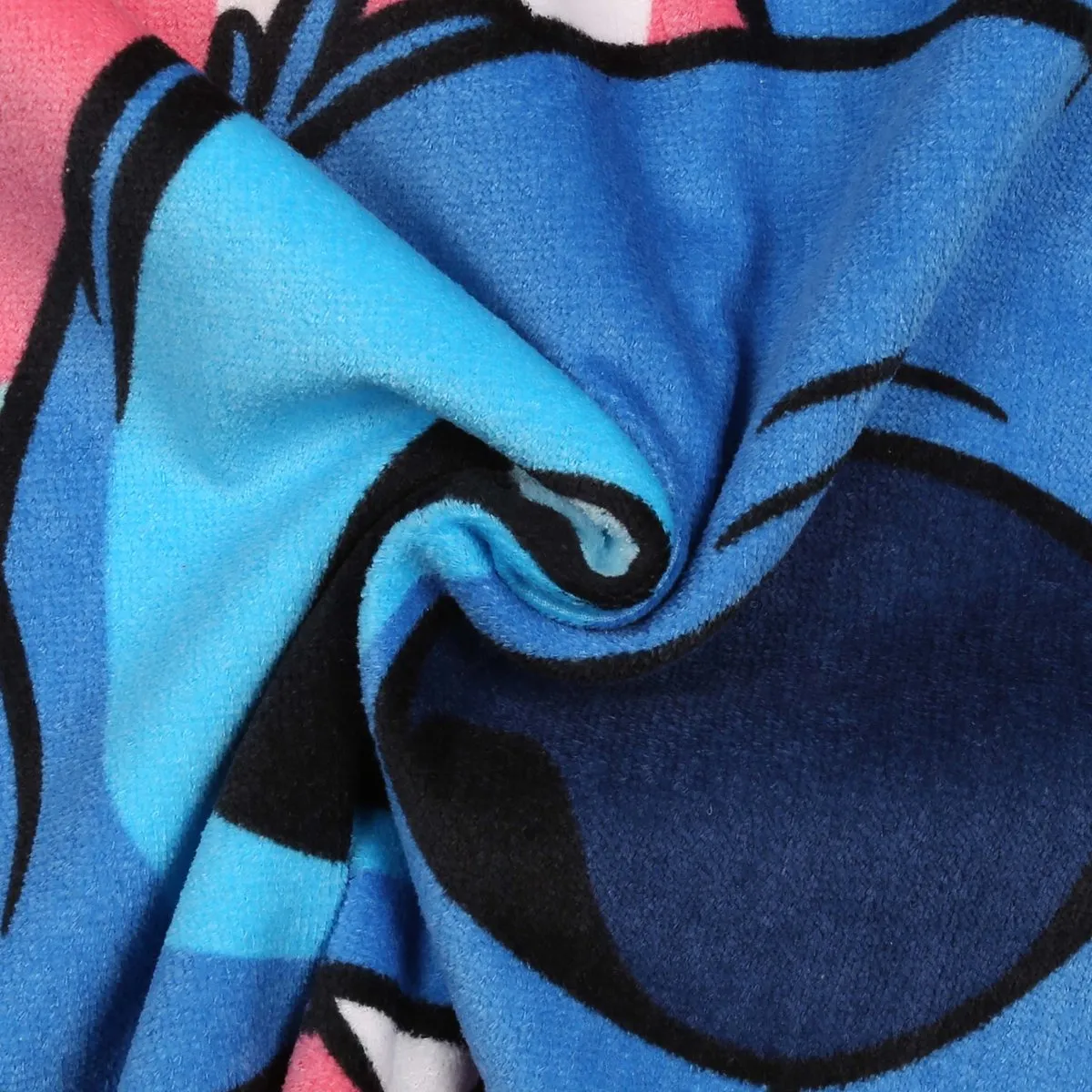 Disney Stitch Aloha Handdoek 70x140cm - Wit - afbeelding 5 van 6