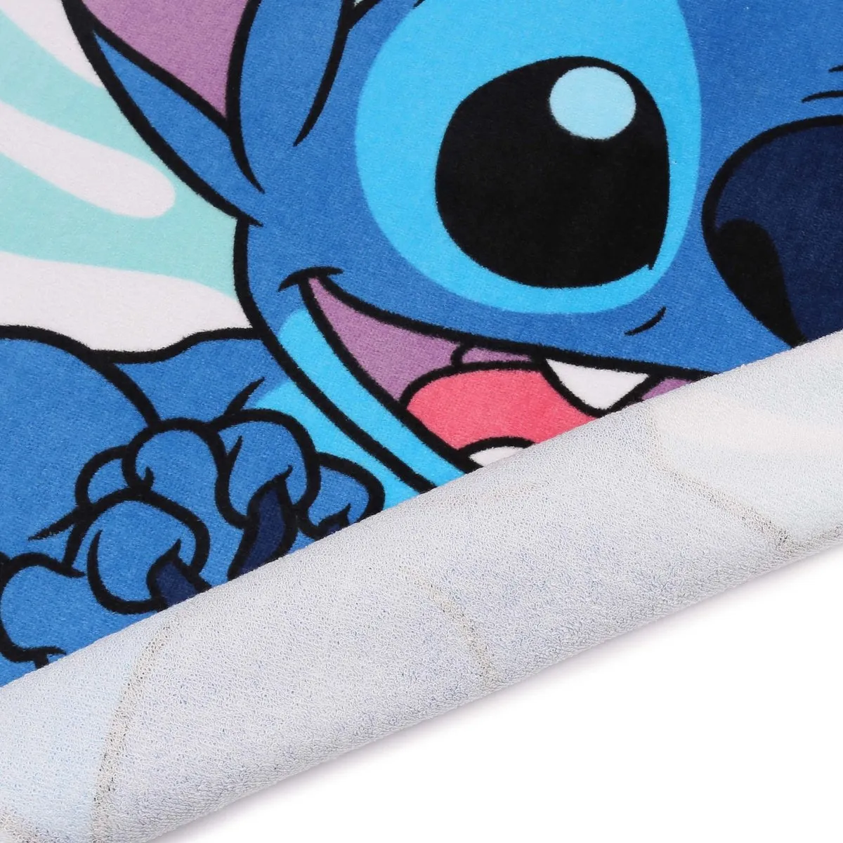 Disney Stitch Aloha Handdoek 70x140cm - Wit - afbeelding 4 van 6