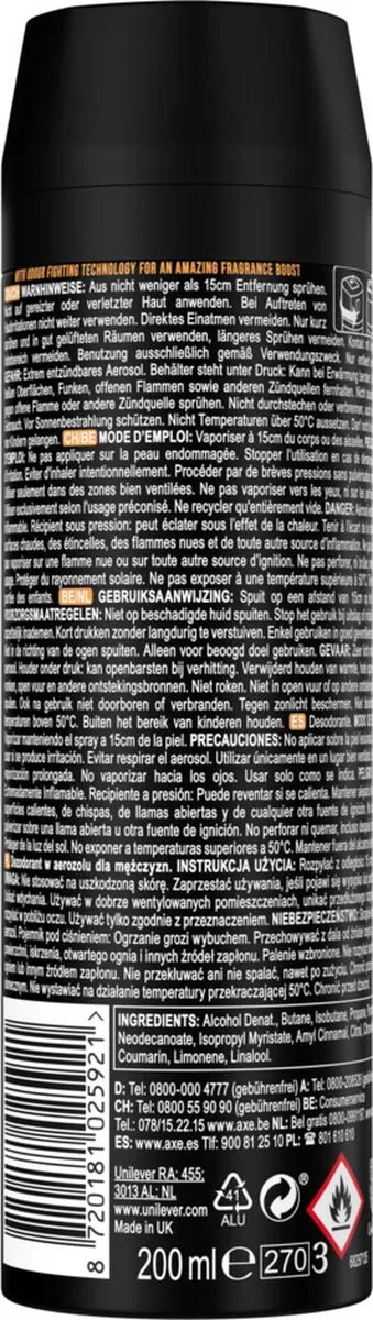 Axe Men Dark Temptation Deospray 200ml