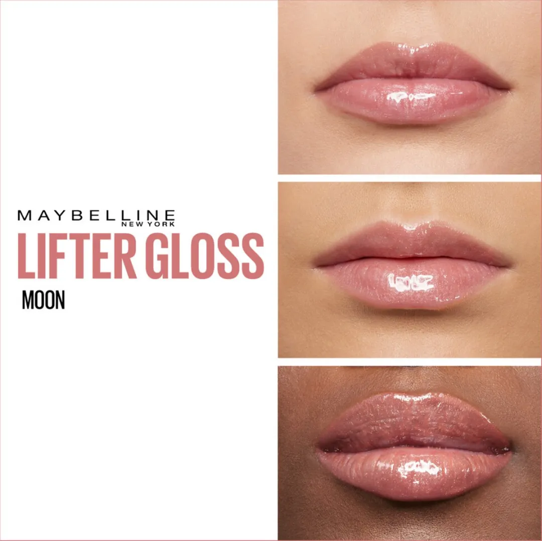Maybelline Lifter Gloss Lipgloss 3 Moon Roze - 3 Stuks