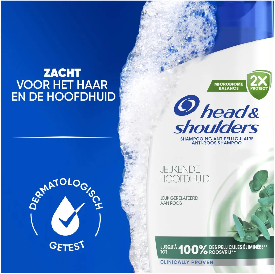Head & Shoulders Jeukende Hoofdhuid Shampoo - 6x300ml - afbeelding 6 van 6