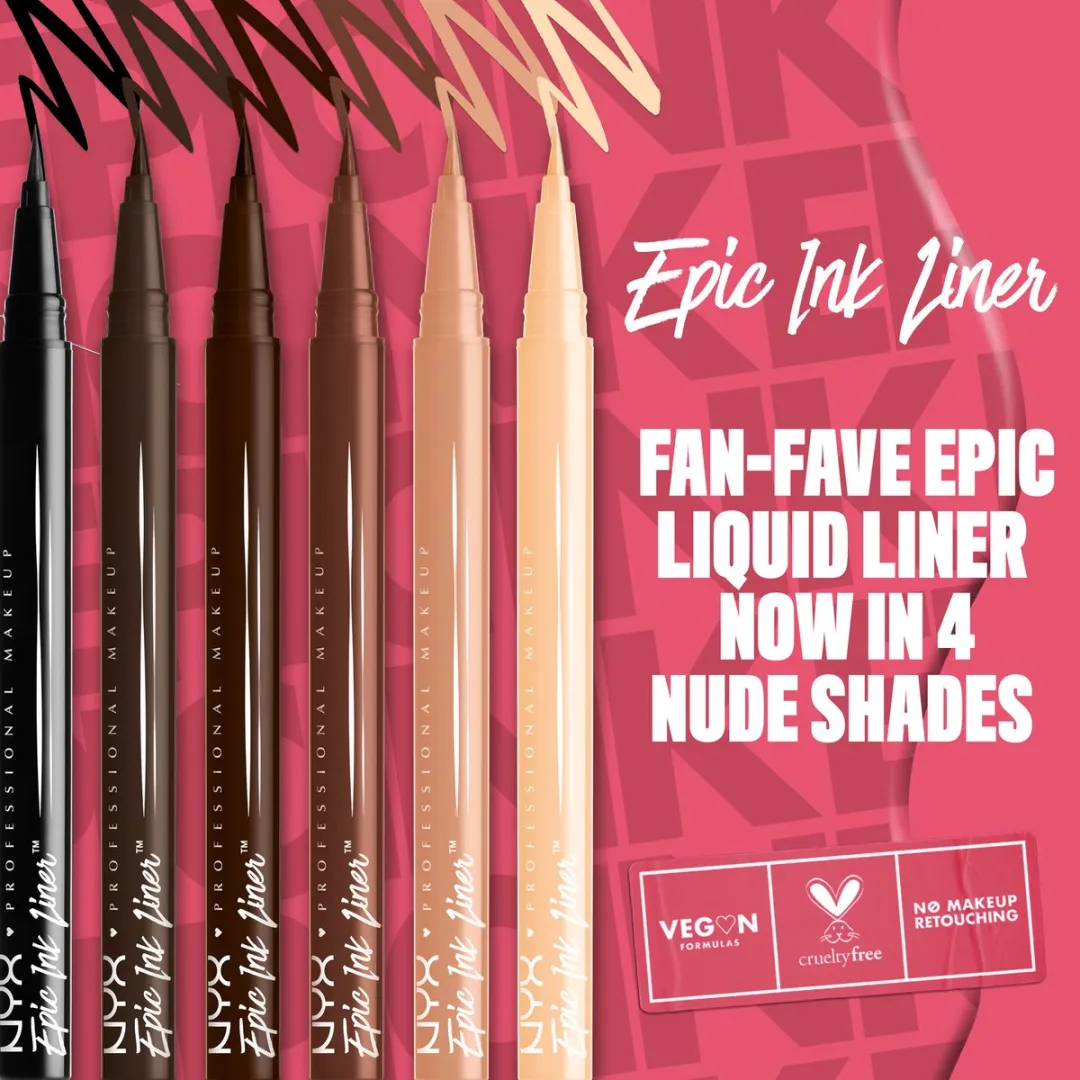 NYX Epic Ink Liner Milk Chocolate 1ml - afbeelding 6 van 6