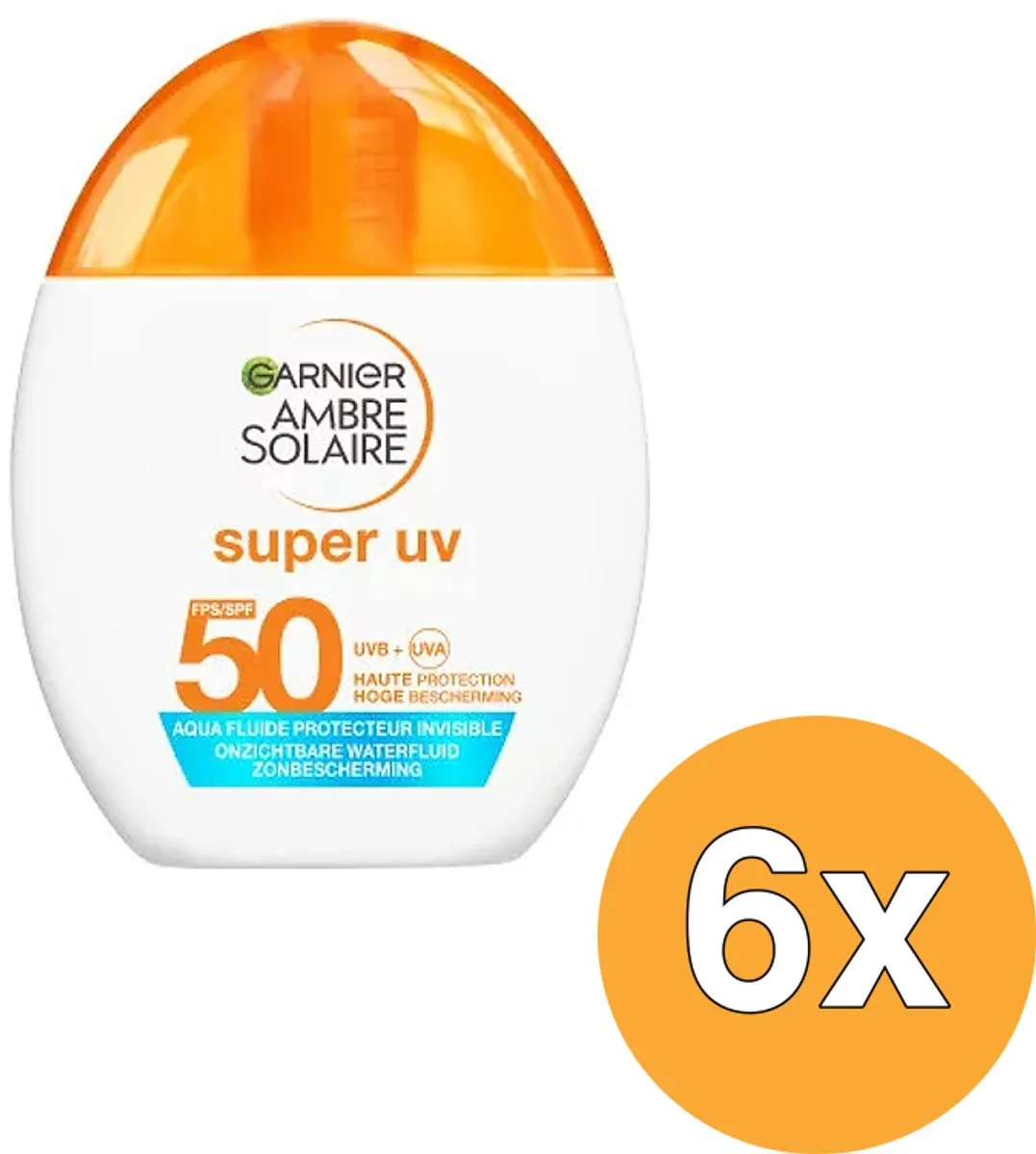 Garnier Ambre Solaire Face Super UV Fluid SPF50+ 240ml