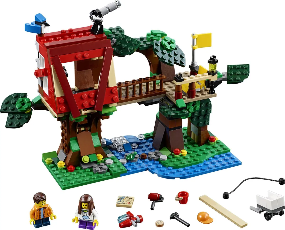 LEGO Creator Boomhut-avonturen 31053 - 387 Stukken