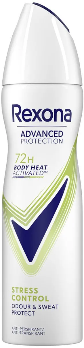 Rexona Deodorant Spray Advanced Protection Stress Control 150ml - 25 Stuks