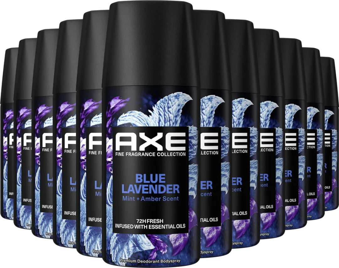 Axe Mini Blue Lavender Bodyspray - 12x35ml