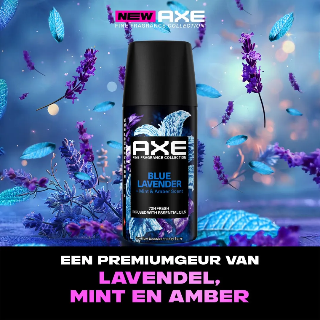Axe Mini Blue Lavender Bodyspray - 12x35ml