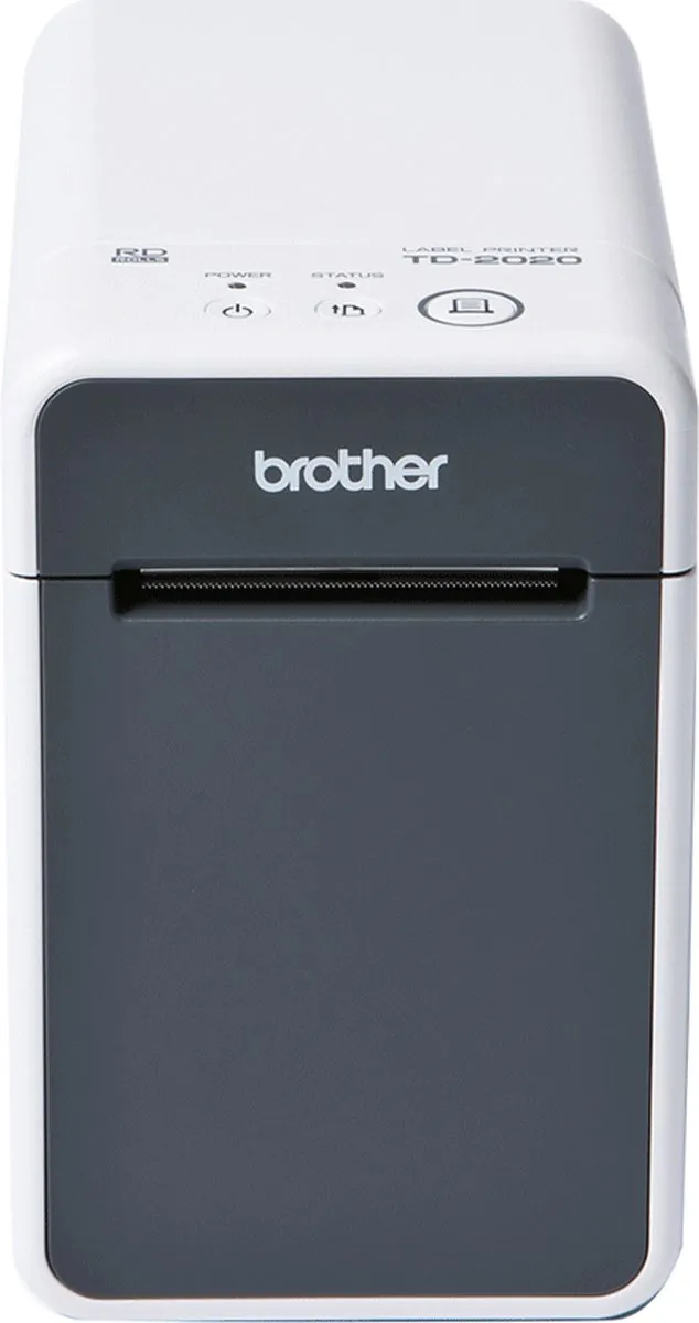 Brother TD-2020A Labelprinter - Direct Thermisch - 203x203 DPI - Wit/Zwart