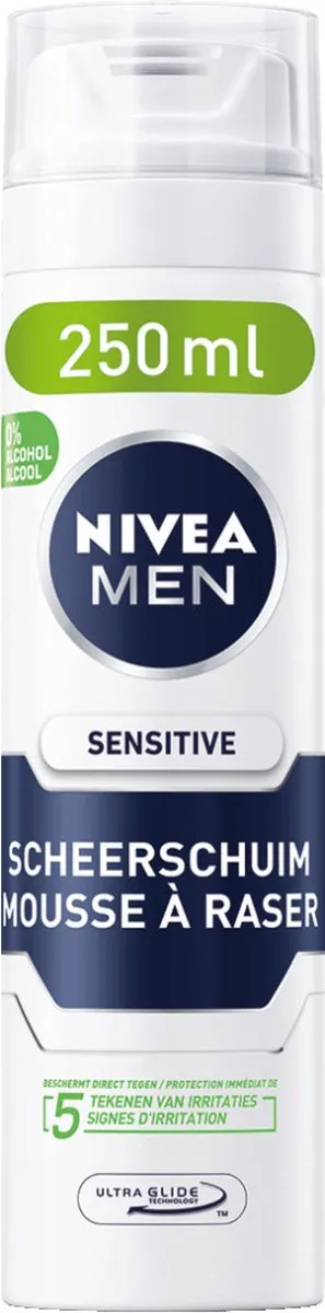 NIVEA MEN Sensitive Scheerschuim 250ml