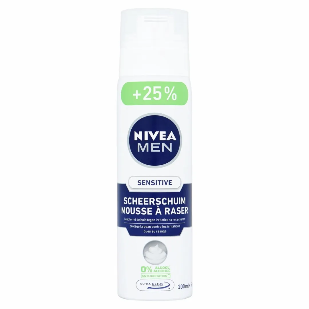 NIVEA MEN Sensitive Scheerschuim 250ml - afbeelding 6 van 6