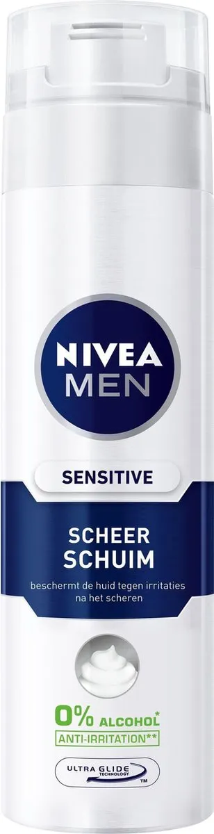 NIVEA MEN Sensitive Scheerschuim 250ml