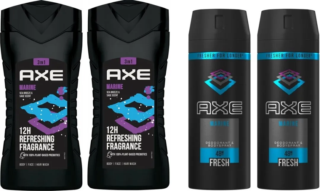 Axe Marine Set Douchegel & Deo Spray