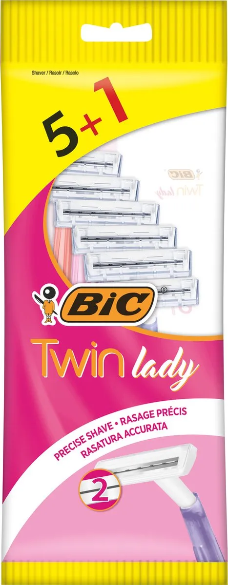 Bic Twin Lady Wegwerpscheermesjes