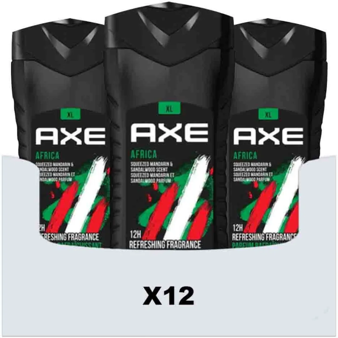Axe Africa Douchegel - 12 Stuks (400ml)