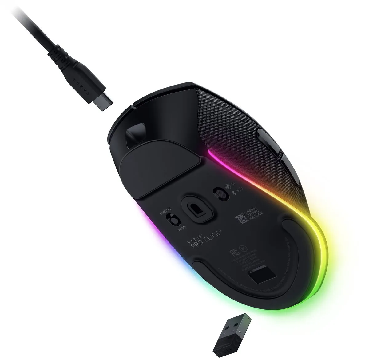 Razer Pro Click V2 Gaming Muis RZ01-03900100-R3M1 - 30.000 DPI - Zwart