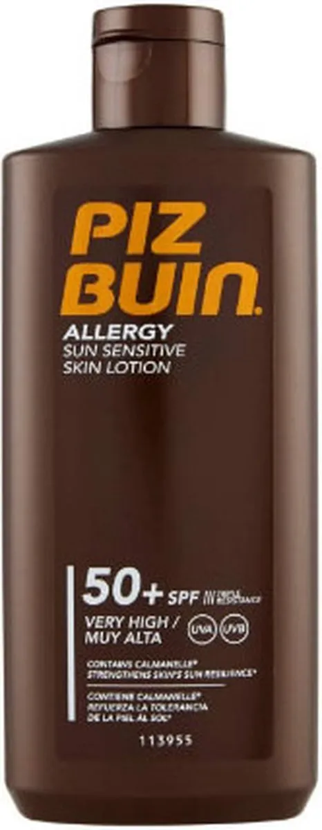 Piz Buin Allergy Zonnebrandlotion SPF 50+ 200ml