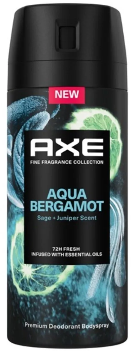 Axe Deodorant Spray Aqua Bergamot - 6x150ml