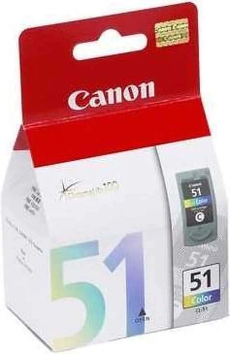 Canon CL-51 Inktcartridge Cyaan/Magenta/Geel - 21ml