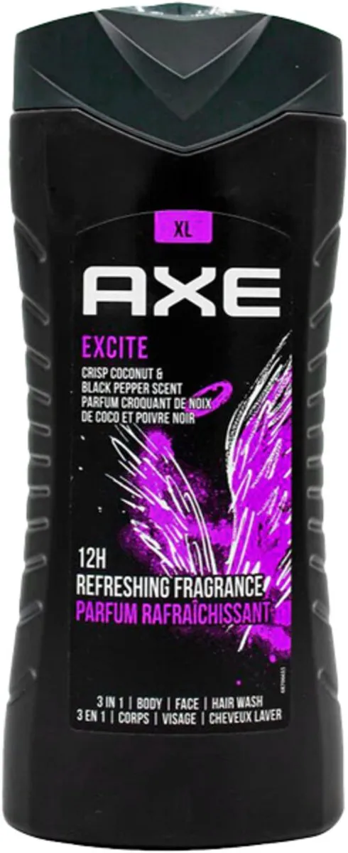 Axe 3in1 Douchegel Excite - 20 Stuks (3x400ml)