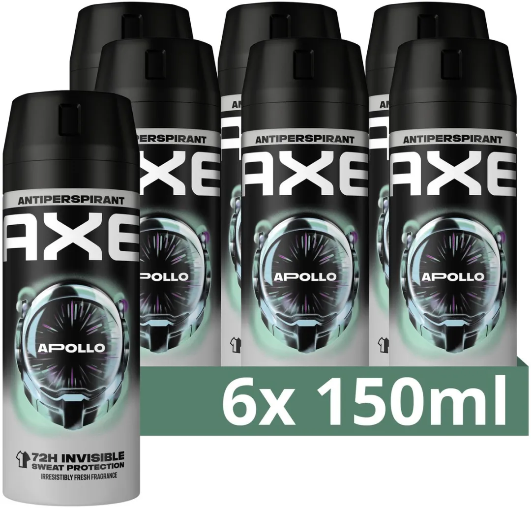 Axe Apollo Anti-transpirant Spray 150ml - 6 Stuks