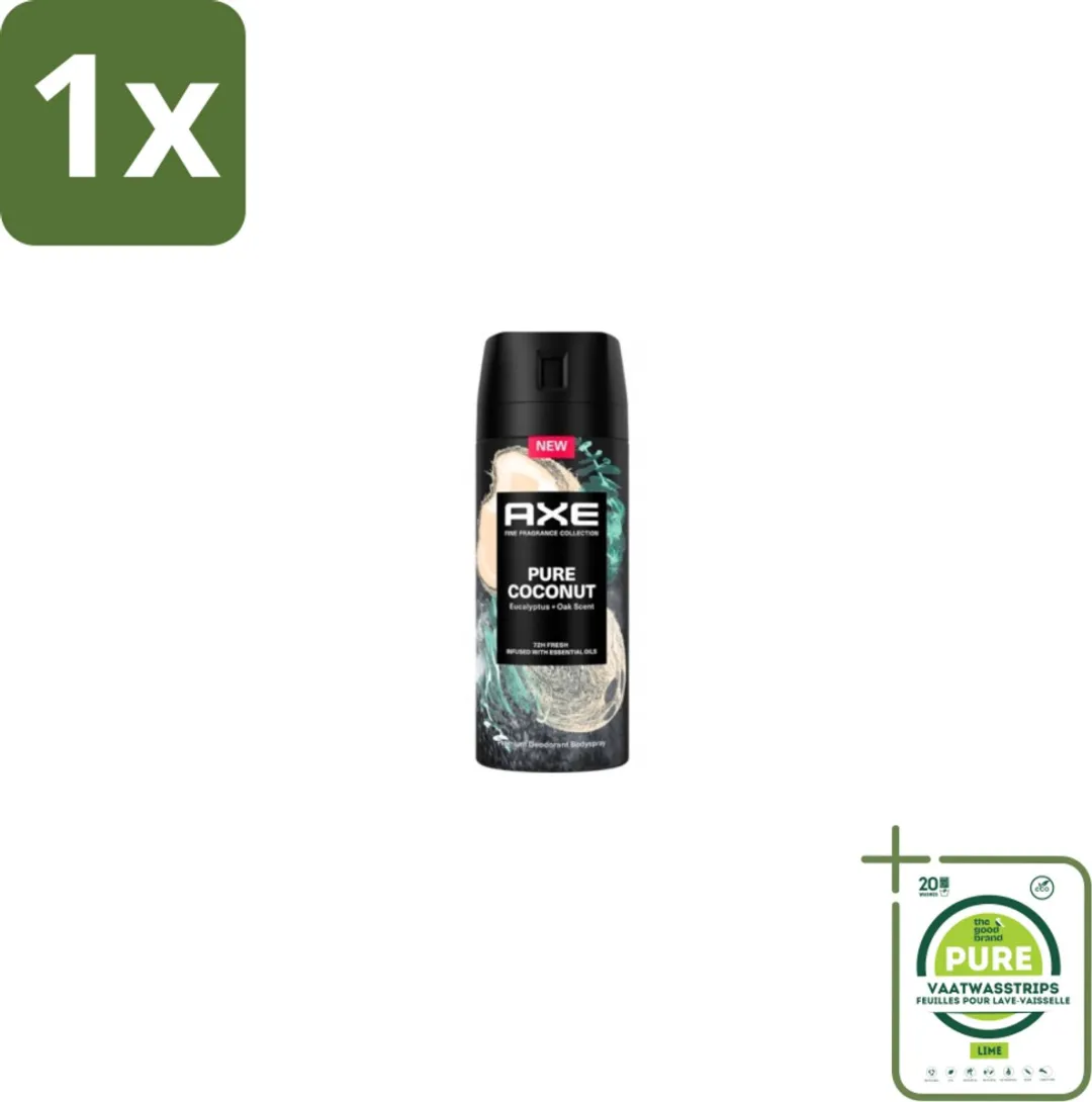 Axe Deodorant Spray Pure Coconut 150ml