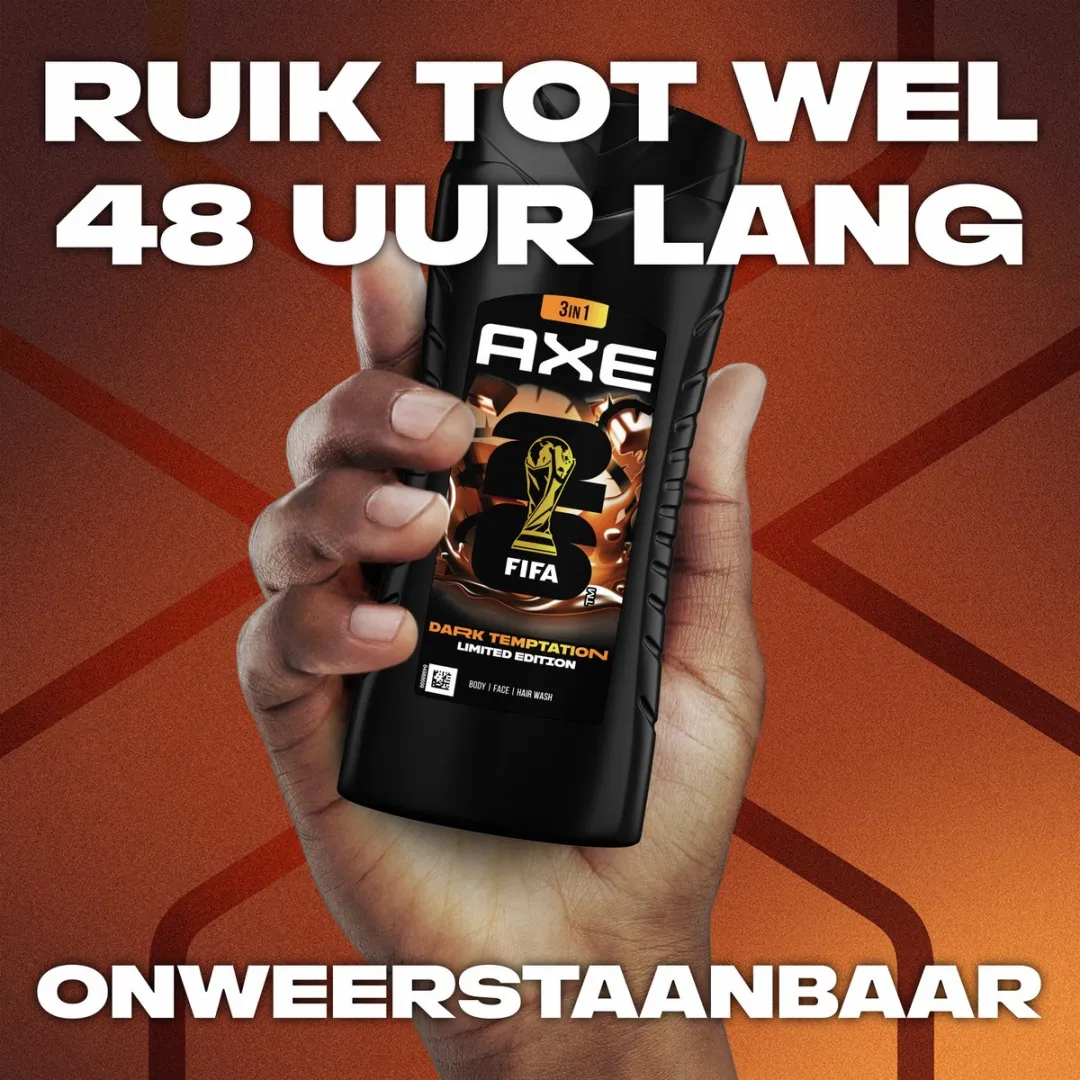Axe Dark Temptation 3-in-1 Douchegel - 6x400ml