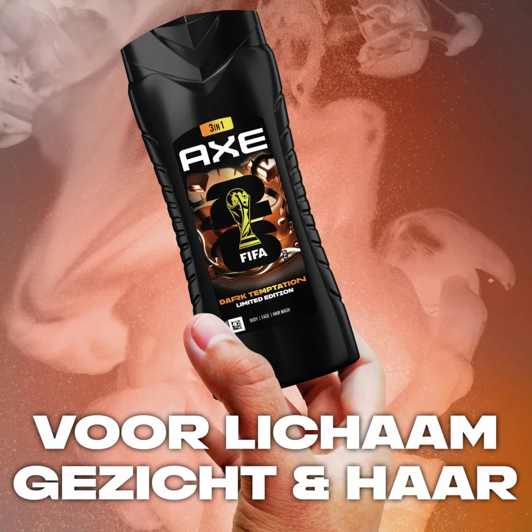 Axe Dark Temptation 3-in-1 Douchegel - 6x400ml