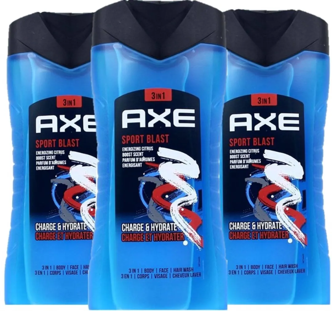 Axe 3in1 Douchegel Sport Blast