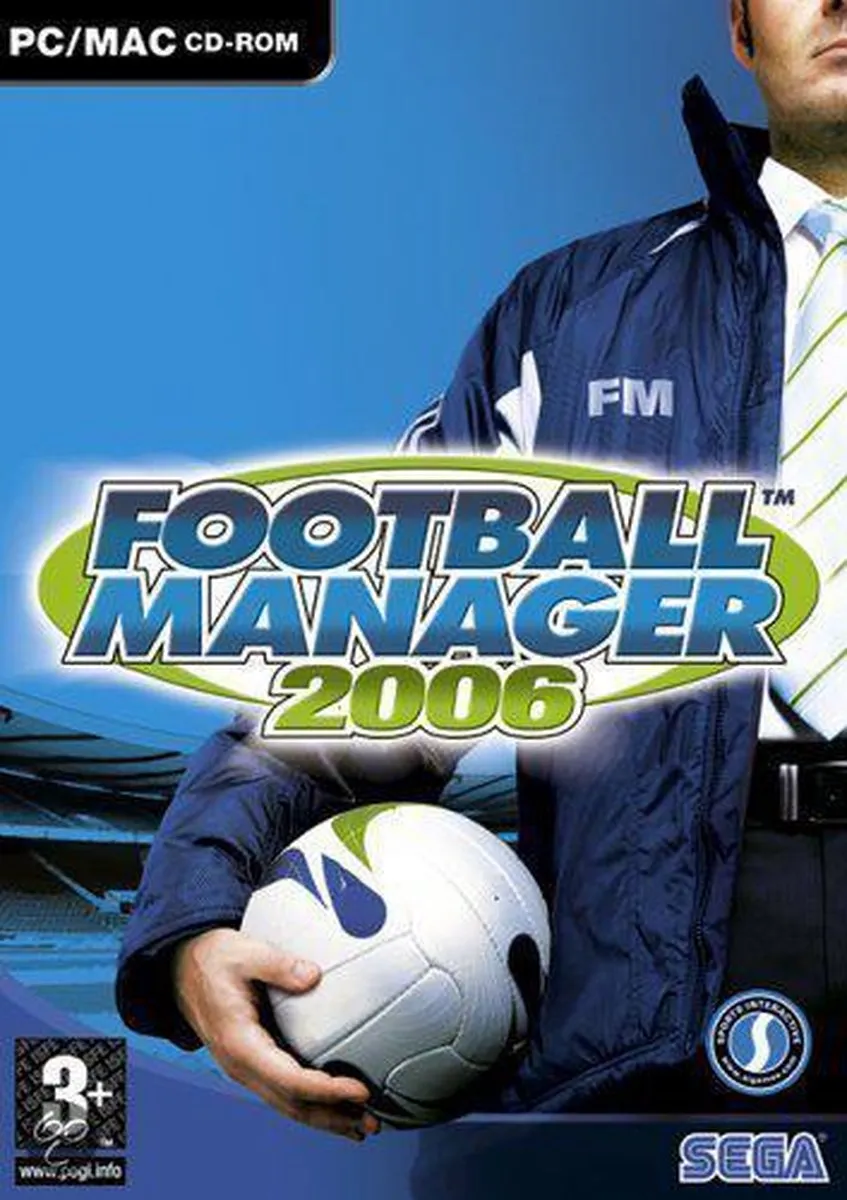 Sega Football Manager 2006 Cd-rom